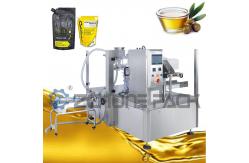 China 220V Automatic Spout Pouch Packing Machine , Practical Detergent Packaging Machine supplier