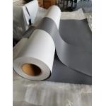 Satin Gray Back PET Banner 330gsm/420gsm/450gsm For Ecosolvent Printing For Roll Up Displays for sale
