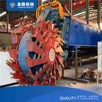 18inch Bucket Wheel Cutter Dredger Boat At The Seaside Can Remove 500m³ Of Silt Per Hour for sale