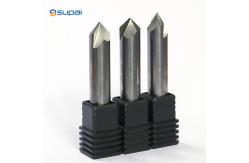 China Coating Carbide Chamfer End Mill Cutters 60 Degree Angle supplier
