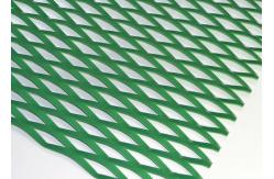 China Spray Paint Tensile Frame Expanded Aluminum Mesh For Building Facades Panel supplier