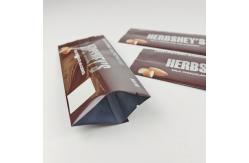 China Custom Printed Mylar Zipper Bags Chocolate Packaging Bags Moisture Proof supplier
