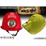 IP 65 All - In - One Cordless Mining Cap Lamps 2.8AH Rechargeable Battery for sale