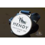 Run Run Or 10K Marathon Custom Award Medals HENDY Sports Logo Filling Soft Enamel for sale