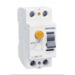 2P AC Type 63A RCCB Circuit Breaker , Din Rail Residual Current Circuit Breaker for sale