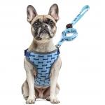 Ready To Ship: Flash Pets Wear Sets Middle Size Nylon Webbing Dog Leashes Harness Led Flash Chest Vest for sale