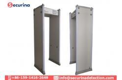 China Anti terrorism Walk Through Security Detector Door Frame IP65 Weatherproof supplier