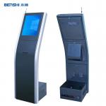 Kiosk Queue Management System Ticket Dispenser With Calling Pan / LED Panel for sale