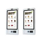 Fast Food Restaurant Self Ordering Payment Kiosk With Thermal Printer Scanner QR Code for sale