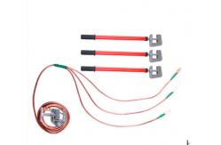 China High Voltage Earthing Rod With Earthing Wire supplier