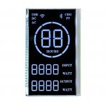 7 Segment VA Black LCD Customization Negative Display 5V 27PIN for sale