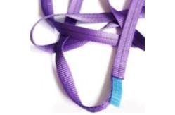 China 10 Tonne Double Layers Endless Polyester Webbing Sling 150mm Flat Lifting Slings supplier