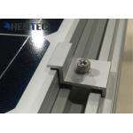 Durable Aluminium Solar Roof Mounting Systems Pv End Clamp Customized Dimensions for sale