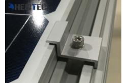 China Durable Aluminium Solar Roof Mounting Systems Pv End Clamp Customized Dimensions supplier