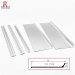 Living Room Extrusion Aluminum Wall Skirting Board Profiles Various Colors for sale