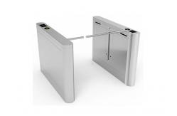 China 1000mm Lane Bidirectional Mifare Reader Drop Arm Turnstile supplier