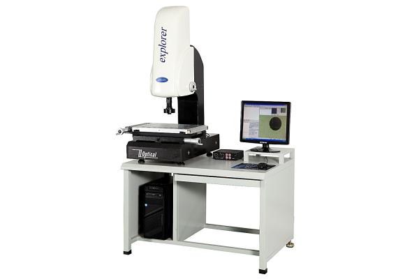 Electric 2D Coordinate Measuring Machine , Optical Measuring Instrument 5um Precision