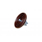 Brown Color OEM ANSI 52-4 Porcelain Suspension Insulator for sale