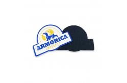 China 100% Embroidered Patches Hook And Loop Custom Badges For Jackets supplier
