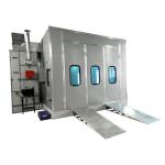 Customized Automotive Paint Spray Booth White Blue Vehicle Spray Booth for sale