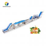 Automatic Fruit And Vegetable Processing Line Selection Washing Drying for sale