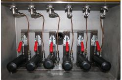 China Two Chamber Vacuum Helium Leak Testing Equipment for Automotive Air Conditioning Components supplier