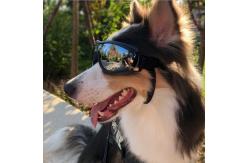 China Uv Wind Dust Protection 0.5kg Dog Sunglasses With Adjustable Strap supplier