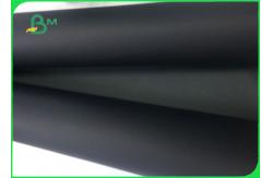 China Shiny Black Paper / 1mm Black Cardboard Paper Sheet For Packaging supplier