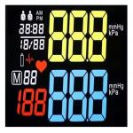 7 Segment VA LCD Display For Medical Equipment , Blood Glucose Meter Va Lcd Panel for sale