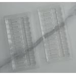 10 Ml 10 Pieces Of Oral Liquid Porcelain White Tray Manufacturers Supply Oral Liquid Inner Tray Transparent Blister Plastic Inner Tray for sale