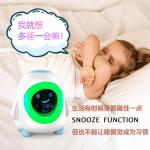 Sleep Training Kids Alarm Clock Penguin 3 LED color changing ROHS approval for sale