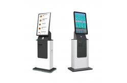 China Touch Screen Self Service Parking Payment Kiosk With Bill / Coin Acceptor supplier