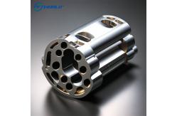 China Precision CNC Aluminum Machined Parts Testure Surface Finish for Low Flexibility Applications supplier
