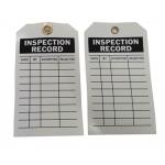 PF Cardstock Inspection Record Tag 7 Length x 4 Width x 0.020 Thickness for sale