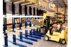 China Assemble Cantilever Lumber Storage Racks , MAD-66 Heavy Duty Racking System supplier