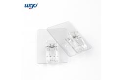 China Self Adhesive Mounted Removed No Trace Leave Adhesive Clips Hook Clamp supplier
