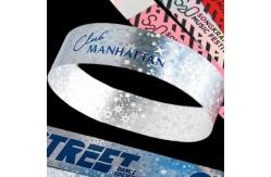 China Glitter Party Wristbands Unisex Adjustable for Events supplier
