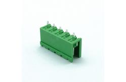 China 5.0 5.08mm Power Distribution Pluggable Screwless Terminal Blocks supplier