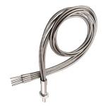 Endoscope Fiber Bundle Light Cable Flexible Stainless Steel Hose 1000nm Customized Glass Bare Fiber Optic Light Guide for sale