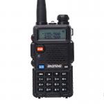 Digital Two Way Radio Baofeng UV-5RX Tri-band 5watt Wireless Long Range Professional Handheld Ham Black Transmitter for sale