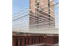 China Electronic Advertising Board LED Mesh Screen Transparent Foldable Waterproof supplier
