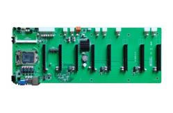 China AX-B85M-ETH 2.24 Bitcoin Motherboard Single Channel DDR3 / DDR3L Server Motherboard supplier
