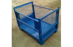 China Factory / Warehouse Stacking Rack Collapsible Steel Storage Containers OEM ODM supplier