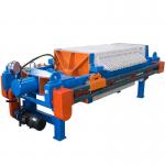 Manual Operation Sludge Dewatering Filter Press Machine for Solid Liquid Separation for sale