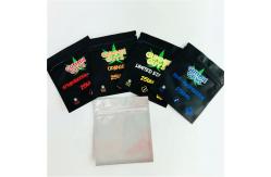 China Smell Proof Herbal Incense Packaging Mylar Foil Pouches 1/4oz 1/2oz 1oz supplier