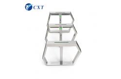 China AI Safe Pedestrian Barrier Gate SUS304 With Adjustable Speed 117 supplier