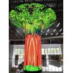 Curved P4.81 6500cd Brightness Stage LED Screens 500mm*500mm Cabinet 1R1G1B，3840hz  refresh rate，Novastar contorl for sale