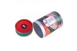 China Custom Printed Circle Cardboard Round Box With Moistureproof Aluminum Foil supplier