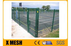 China 630×2500mm Standard Double Wire Welded Mesh Fence Square Hole Galvanized supplier