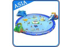 China Animal Shape Inflatable Theme Park , Inflatable Water Play Center , Inflatable Water Play Island supplier